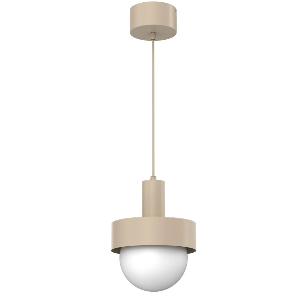 Lampada sospesa Canan 1xE27 beige 20 cm Luminex