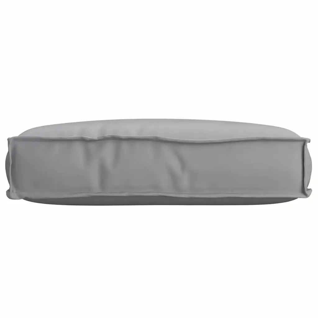 Cuscino Grigio 60 x 40 x 8 cm Tessuto Oxford 42001609