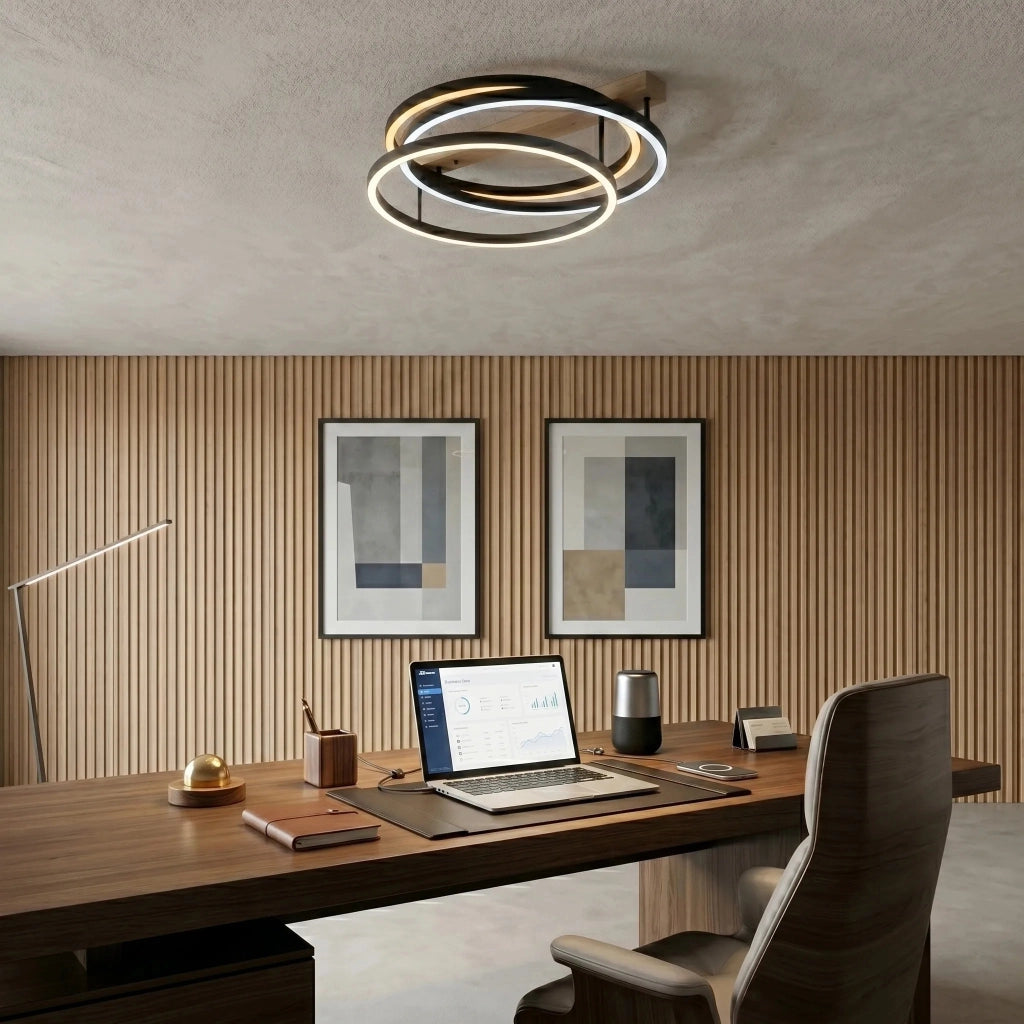 Lampada Da Soffitto Led Swe058-c Black
