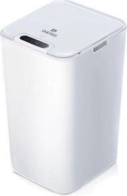 Cestino con Sensore -Chiusura Soft - 8L - Cassetto Rimovibile - Cestino Senza Contatto - Bianco - 19,7 x 17,5 x 31 cm
