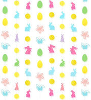 Decorazione di Pasqua a forma di hamsa - 4 metri - Decorazione di Pasqua in legno - Decorazione di Pasqua appesa - Decorazioni di Pasqua - Asino di Pasqua/slinga - 3 pezzi