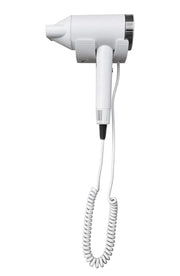 Asciugacapelli Professionale Vama PASSION HAIR Motore Brushless 1500W per Hotel con Base Murale Bianco