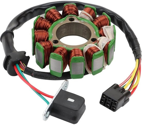 Vervanging Stator - 12 Bobina/8 Conduttore - Adatto per Suzuki RMZ450 2008-2012/RMZ250 2010-2013 - Codice OEM 32101-28H00/32101-28H10/32101-28H11 - Alta Qualità - Spedizione Diretta - Stator per Motocicletta