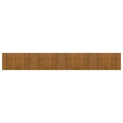Tappeto del soggiorno | Tappeto Rettangolare Marrone 60x400 cm in Bamb¨´