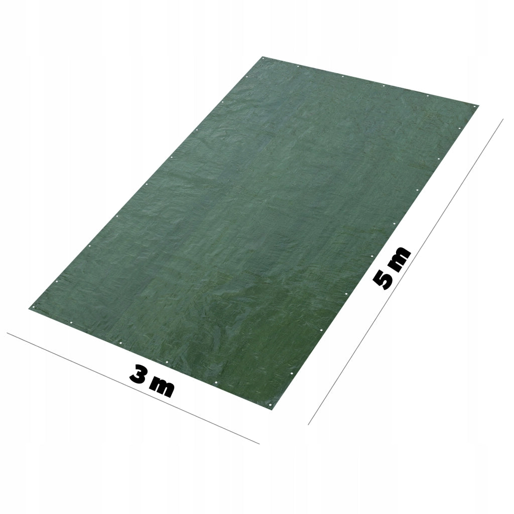 Telone KADAX spesso, antigelo, impermeabile, rinforzato, 5x3 m, 90 g, resistente.