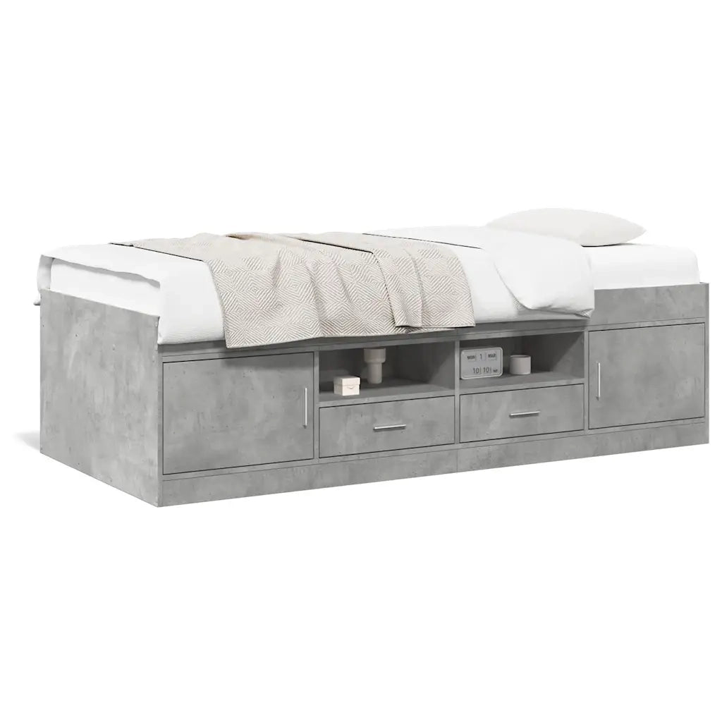 Divano Letto con Cassetti senza Materasso-Sofa Letto-Daybed 75x190 cm 339223