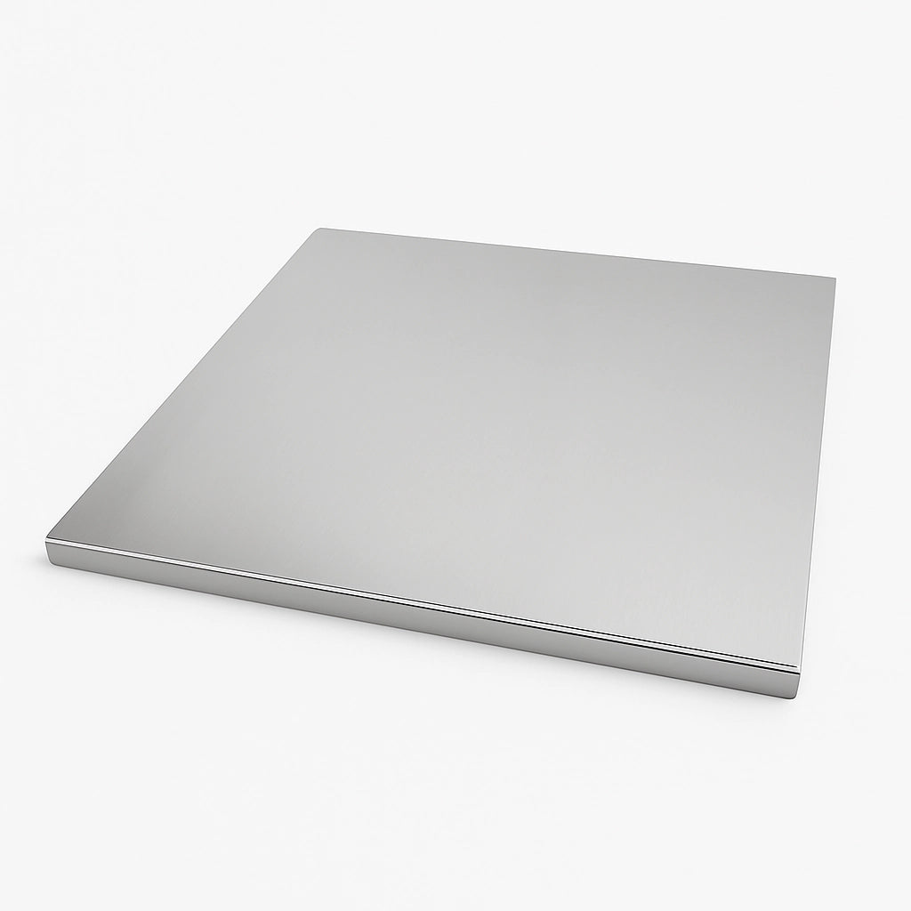 ZOIMANIA - Tagliere Spianatoia - Inox - Cucina - Profondità 55 Dimensione Tagliere: L 60 x P 55 x 3
