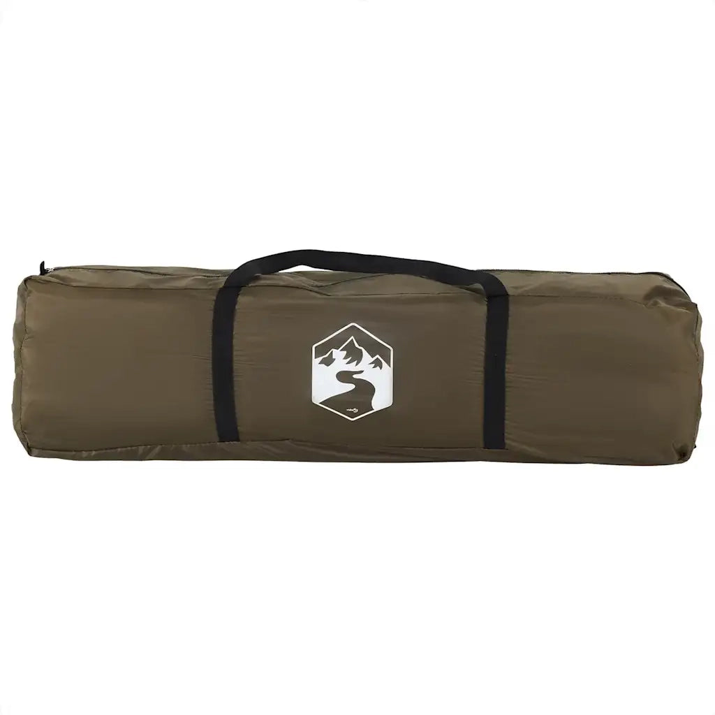 vidaXL Tenda da Pesca per 4 Persone Verde Oliva Impermeabile