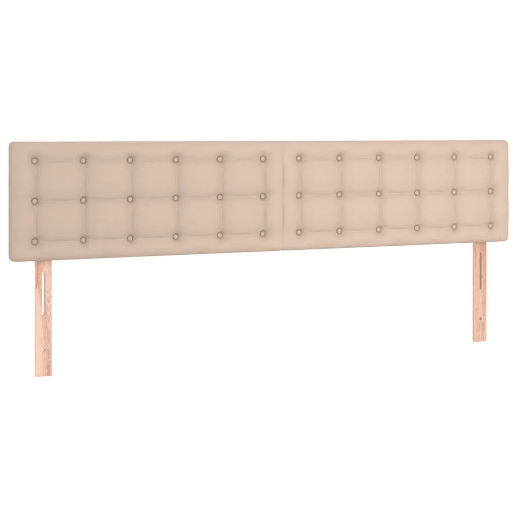 Giroletto a Molle con Materasso Cappuccino 120x190cm Similpelle 3270456