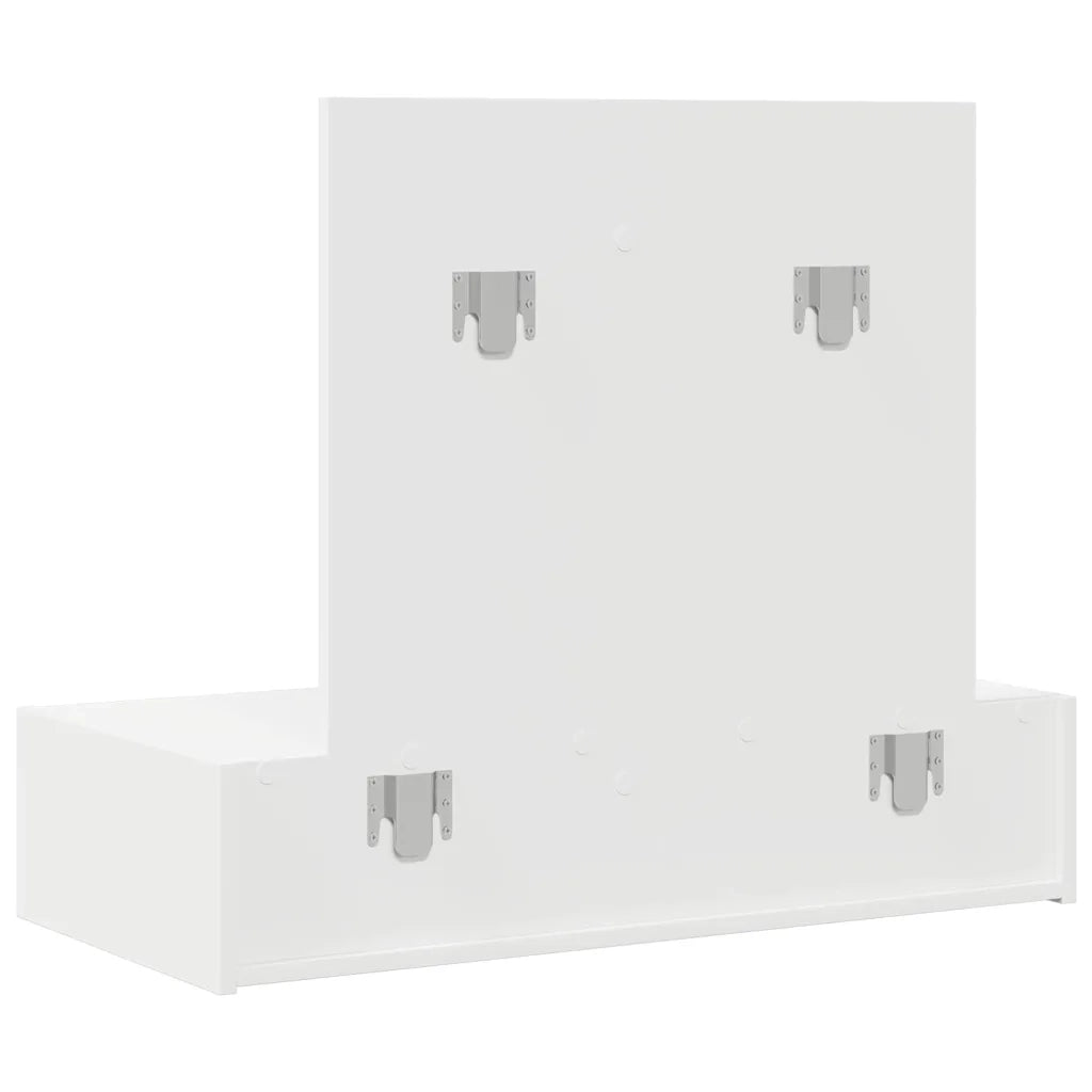Tavolo da Trucco Bianco 83 x 40 x 70 cm Legno multistrato 865199