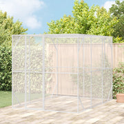 voliera  antracite 302x206x214 cm in acciaio