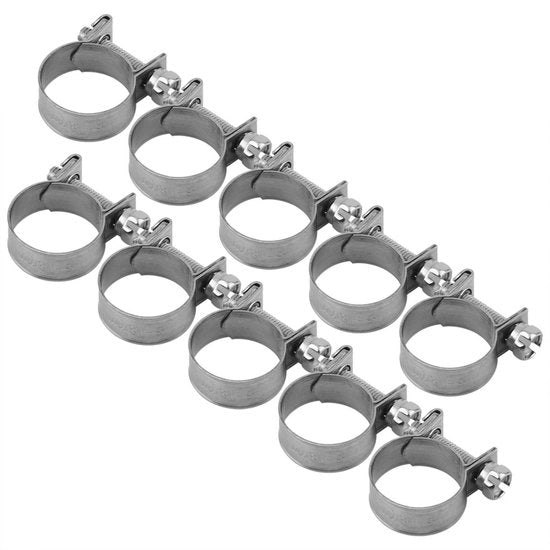 Set di attrezzi per tubi mini - Acciaio inossidabile - Per tubi sottili - 10 pezzi - Per condotte idriche e di gas
