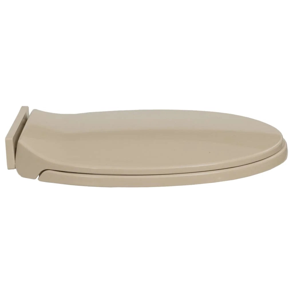 Sedile WC ovale beige con coperchio a chiusura ammortizzata 02_0002921