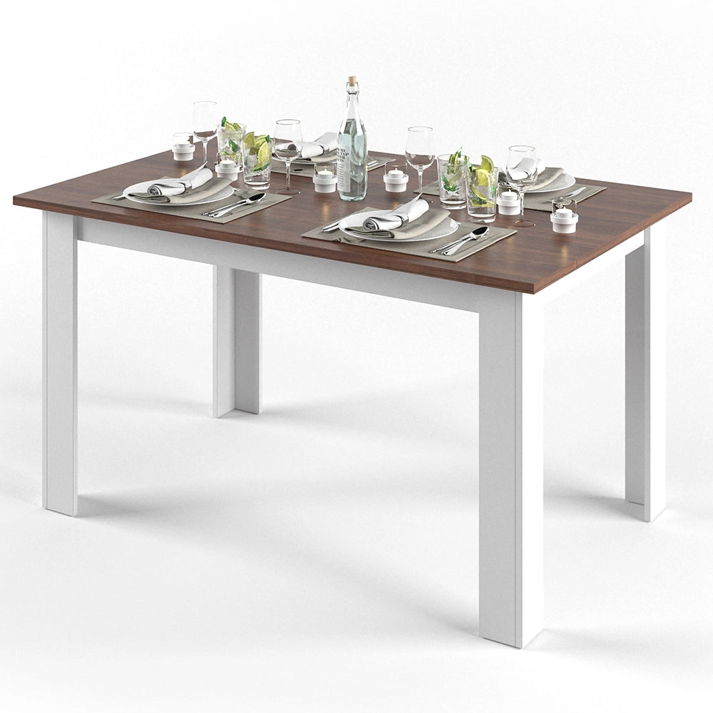 Vicco Tavolo da pranzo Noce 90 x 140 cm