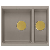 Lavello In Granito Logan 150 Beige Oro