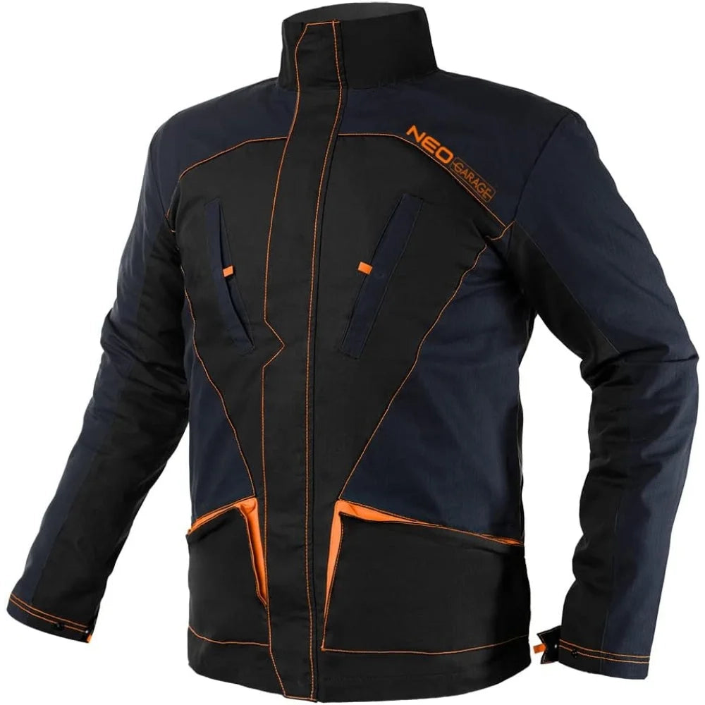 Topex 81-207-s giacca da lavoro neo garage 100% cotone ripstop t