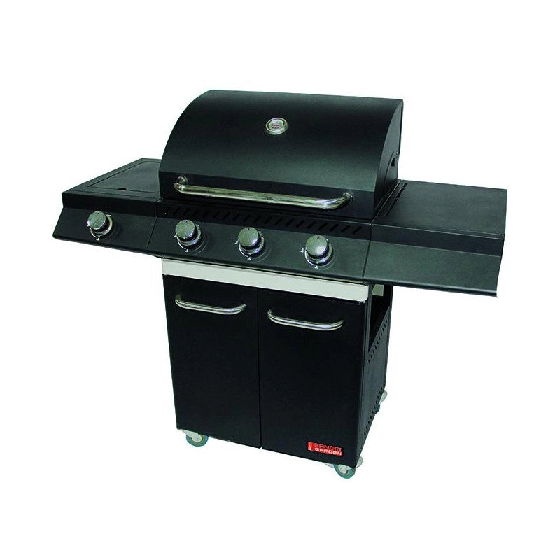 Barbecue Sandrigarden gas Canada, 3 fuochi + fornello, 12,8 kw