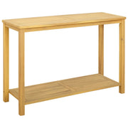 Tavolo consolle da giardino Acacia chiaro 110 x 40 x 75 cm 42026790