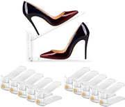Sistema di organizzazione per scarpe con risparmio di spazio