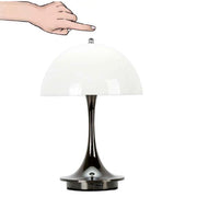 LAMPADA TAVOLO TOUCH LED MODERNA RICARICABILE BAR HOTEL RISTORANTE NERO ML-G03