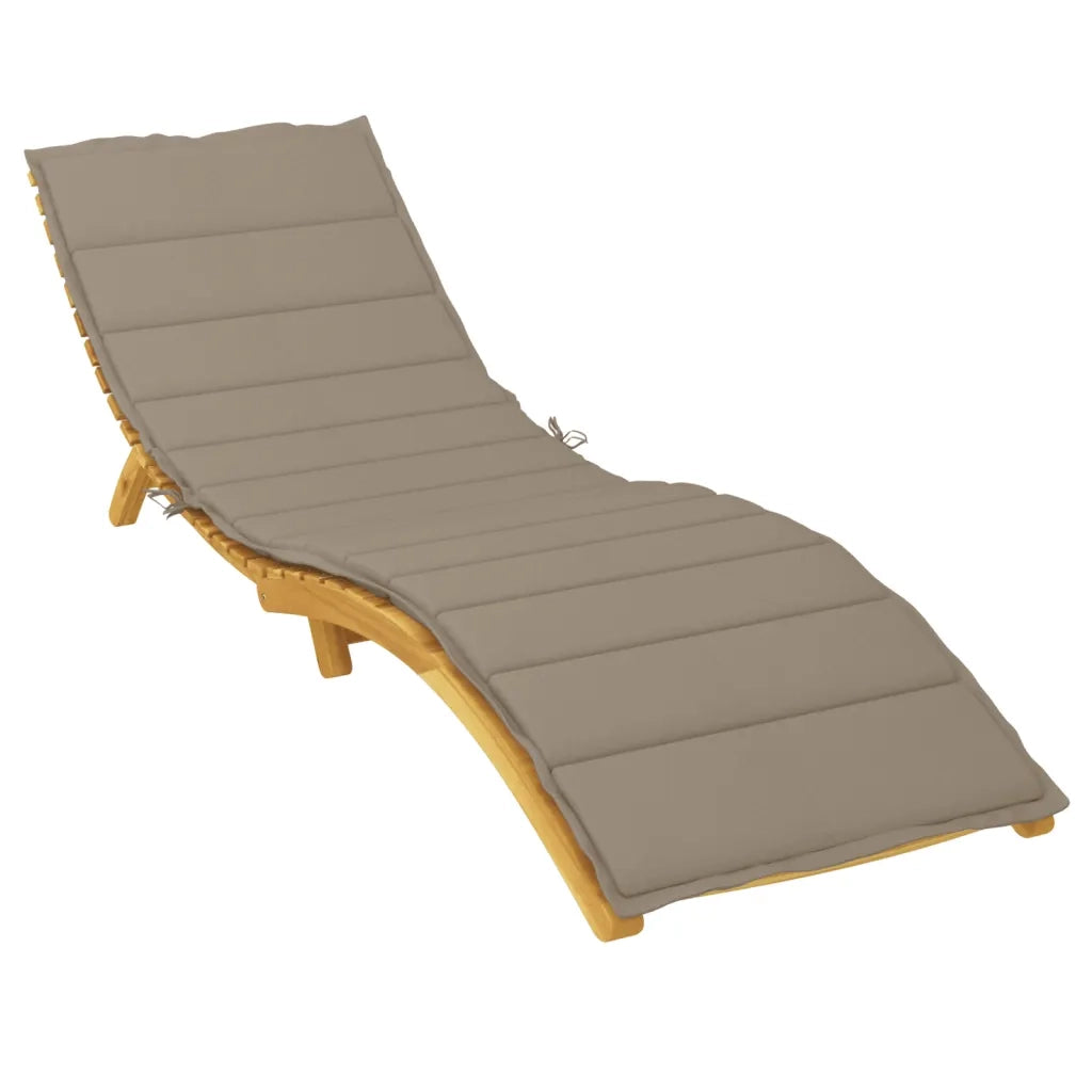 Cuscino per Lettino Prendisole Talpa 200x70x3 cm in Tessuto