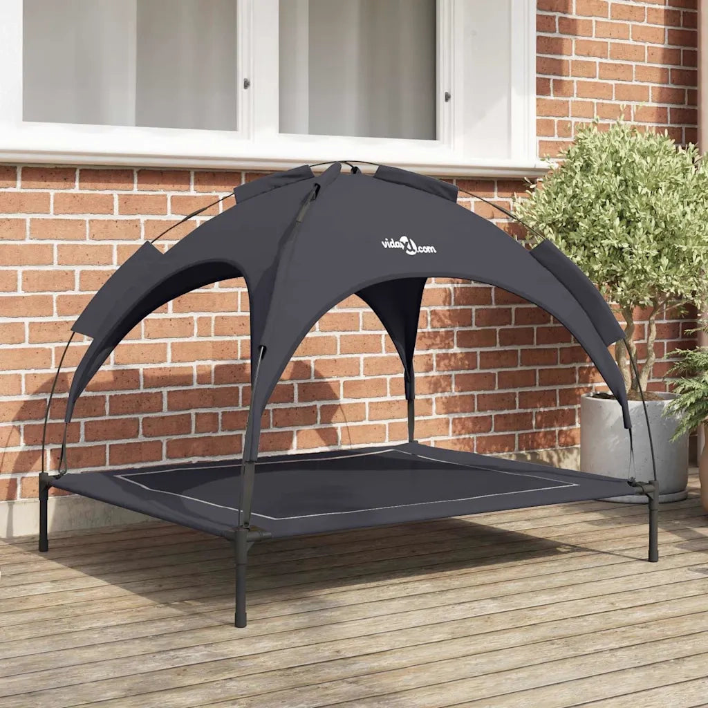 Letto per Cani Nero 104 x 86 x 84,5 cm Acciaio CFW4949323