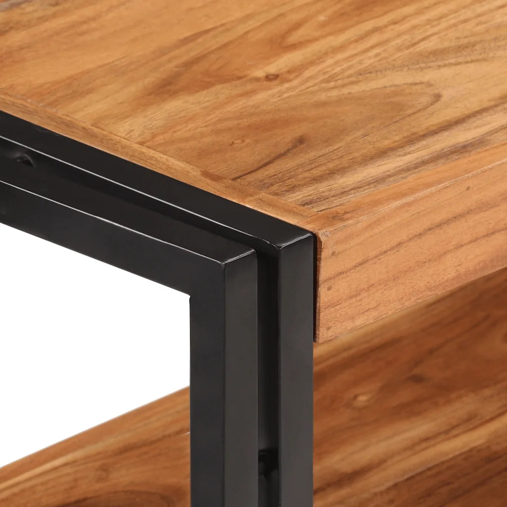 Tavolo Consolle 150x30x75 cm in Legno Massello di Acacia 321103