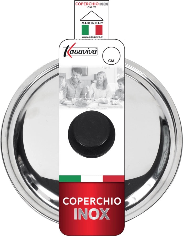 COPERCHIO INOX 30 CM
