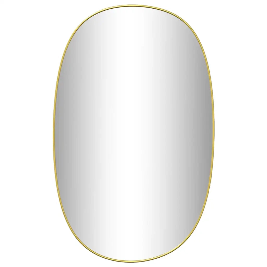 Specchio da Parete-Specchio a Muro-Specchio Decorativo Dorato 70x45 cm