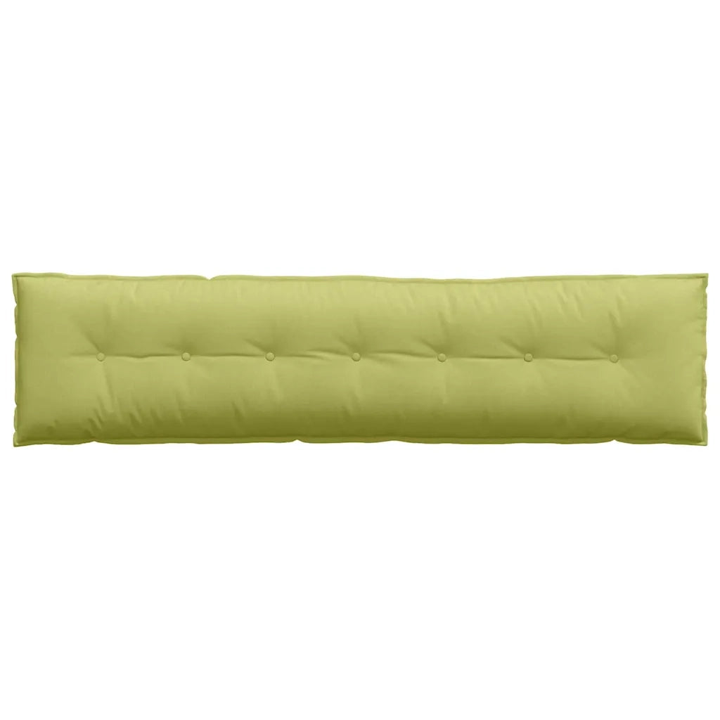 Cuscino per Schiena Verde chiaro 200 x 19 x 50 cm Tessuto