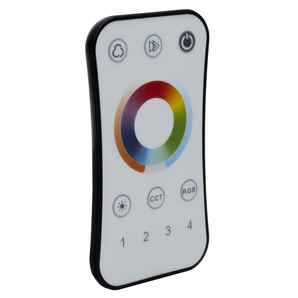 Telecomando TOUCH RF 2.4GHz luci LED strisce lampade RGB multicolore CCT da 2700K a 6500K  4 zone 4 scenari