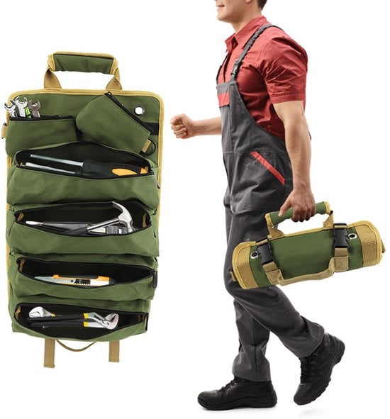 Tas multifunzionale portatile per giardinaggio, elettricità, lavorazione del legno e manutenzione dell'auto.
