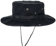 Cappello da Sole Opacos per Uomo e Donna, 58-60cm, Fodero, Cappello da Sole da Esterno, Cappello da Sole da Giungla, Cappello da Sole da Cowboy, Nero