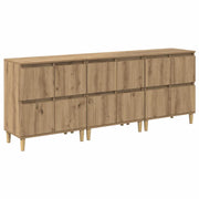 Credenza | Sideboards 3 pcs Rovere artigianale 60 x 35 x 70 cm