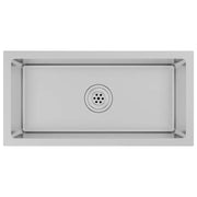 Lavello da Cucina Lavorato a Mano in Acciaio Inox CFW2573082