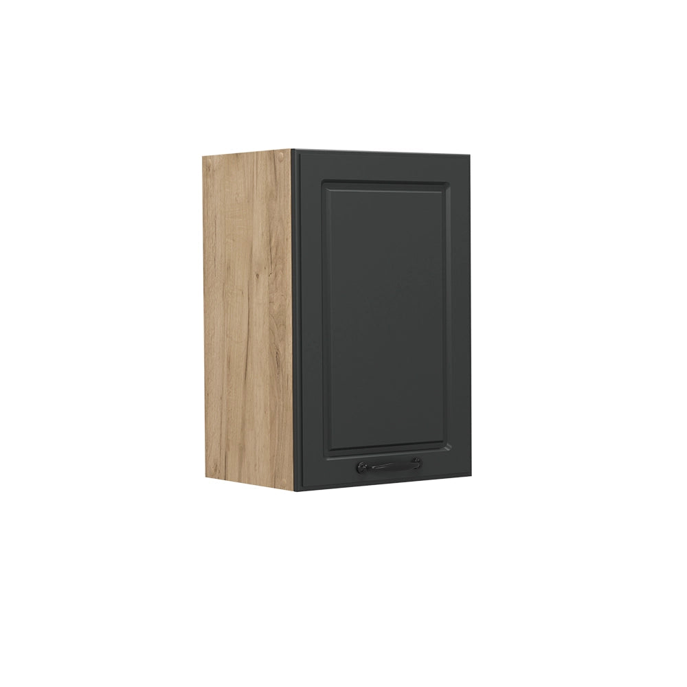 Pensile da cucina R-Line Antracite rustico/Rovere dorato 40 cm Vicco