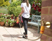 Micro Reel 10m - Tubo per balconi e giardini piccoli - Progetto compatto e pratico - Tubo leggero con foro di perforazione piccolo - 1 pezzo di tubo con haspello per giardini
