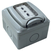 Contenitore Stagno Con Presa Bivalente - Electraline