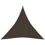Vela ombreggiante/ombrellone 160 g/m² 4,5 x 4,5 x 4,5 m HDPE marrone 02_0009161