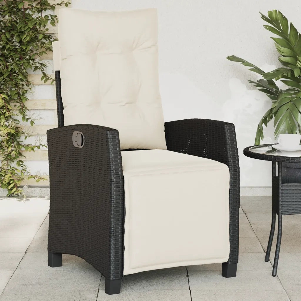 Sedie da Giardino Reclinabili 2 pz con Poggiapiedi Polyrattancod mxl 86938