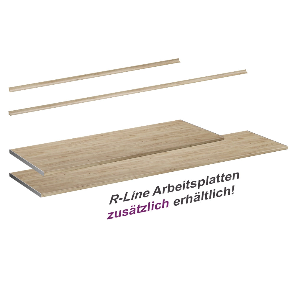 Vicco Top cucina Quercia dorata 240 cm