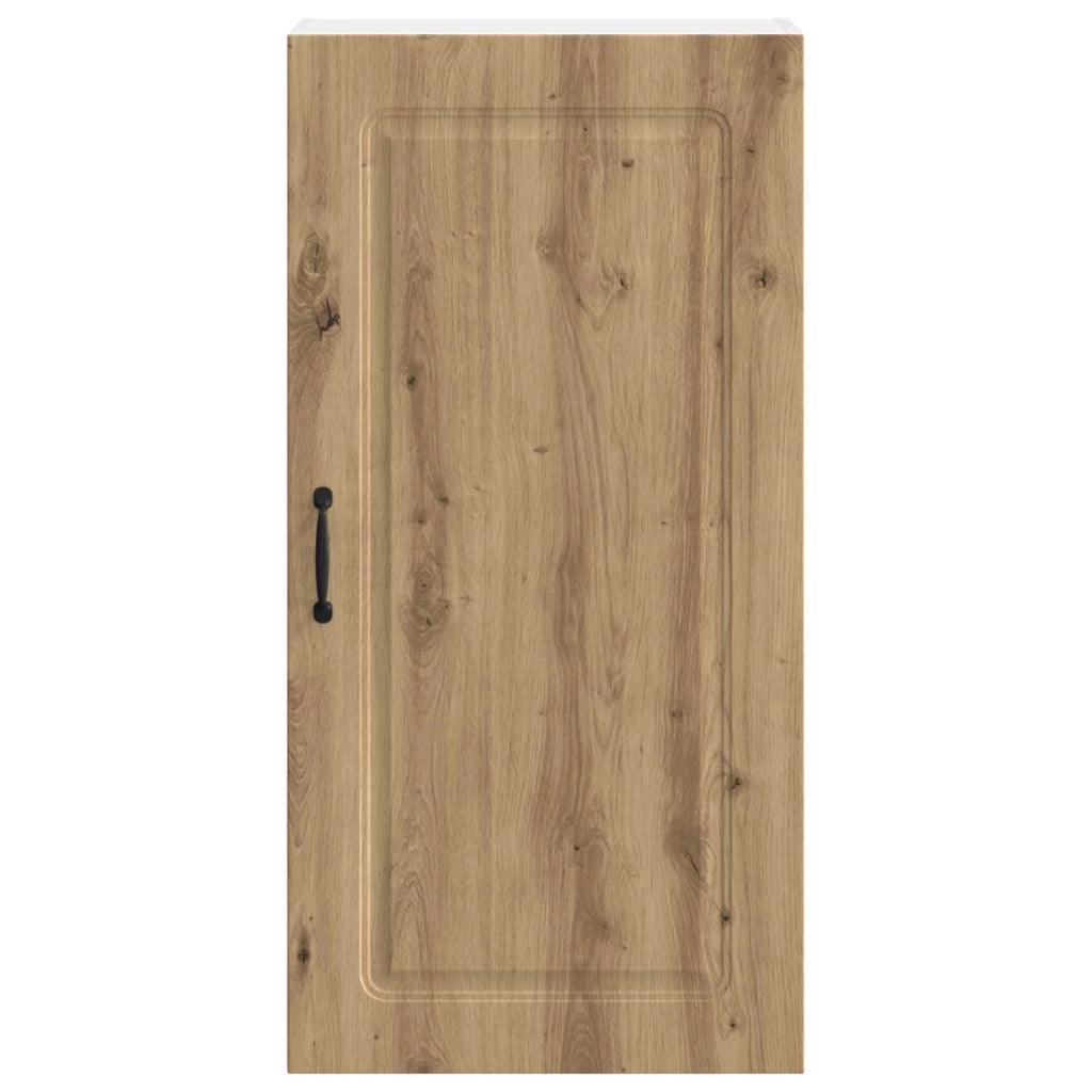 Mobile da cucina rettangolare moderno con ampio spazio contenitivo 50 x 31 x 100 cm realizzato in legno di rovere ingegnerizzato finitura artigianale 02_0053812