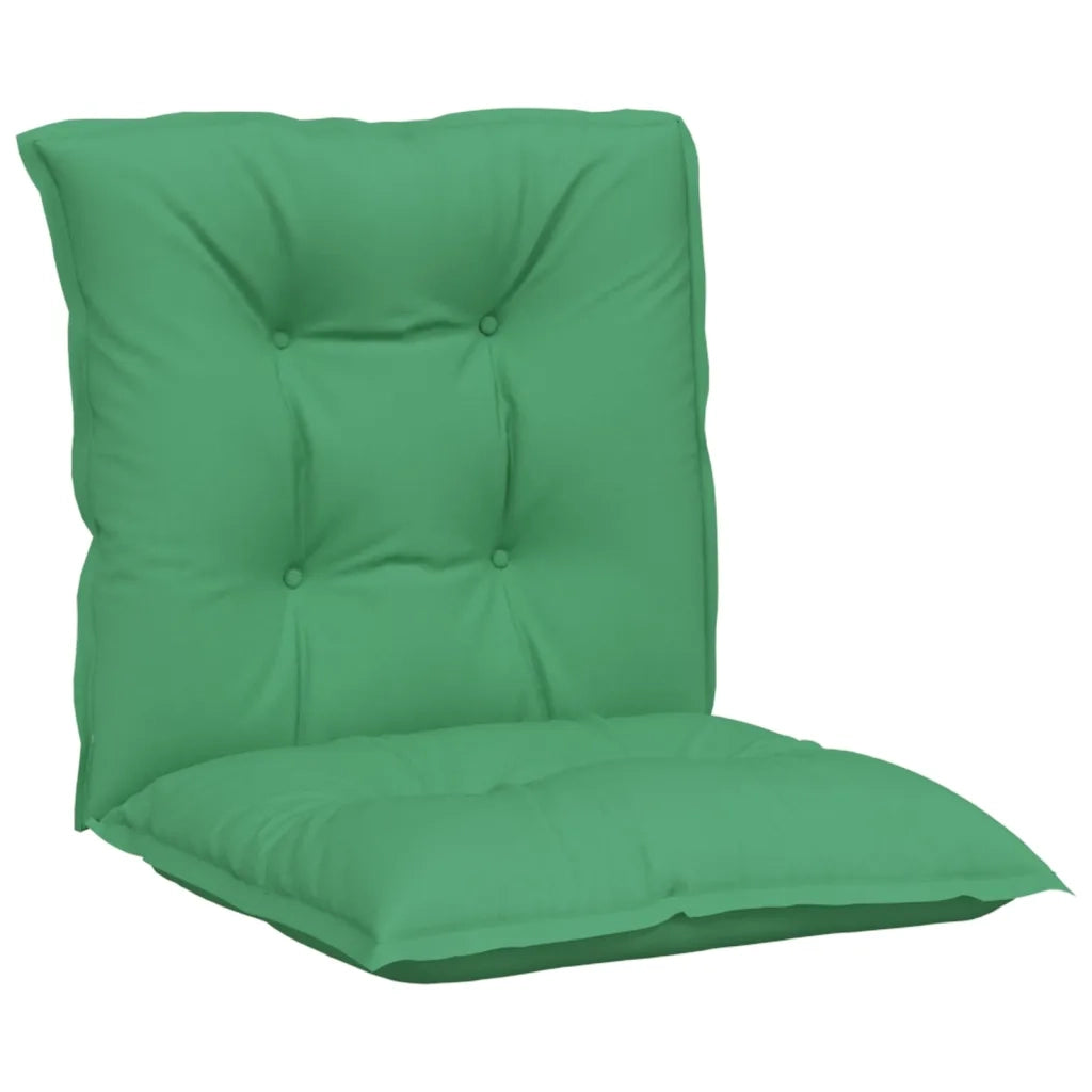 Cuscini per Sedia da Giardino 2 pz Verdi 100x50x7 cm in Tessuto 360308