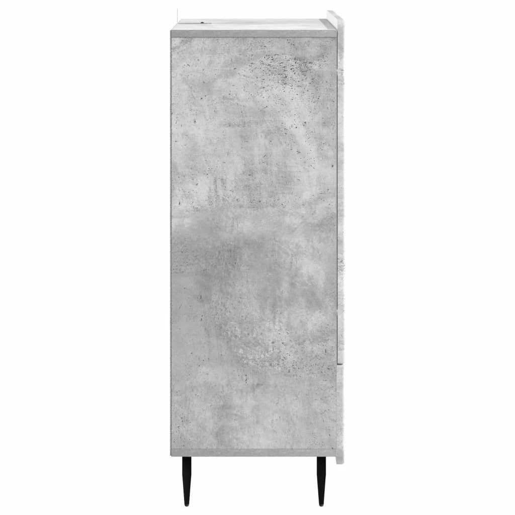 Credenza Grigio Cemento 66 x 34,5 x 97 cm Legno ingegnerizzato 894438