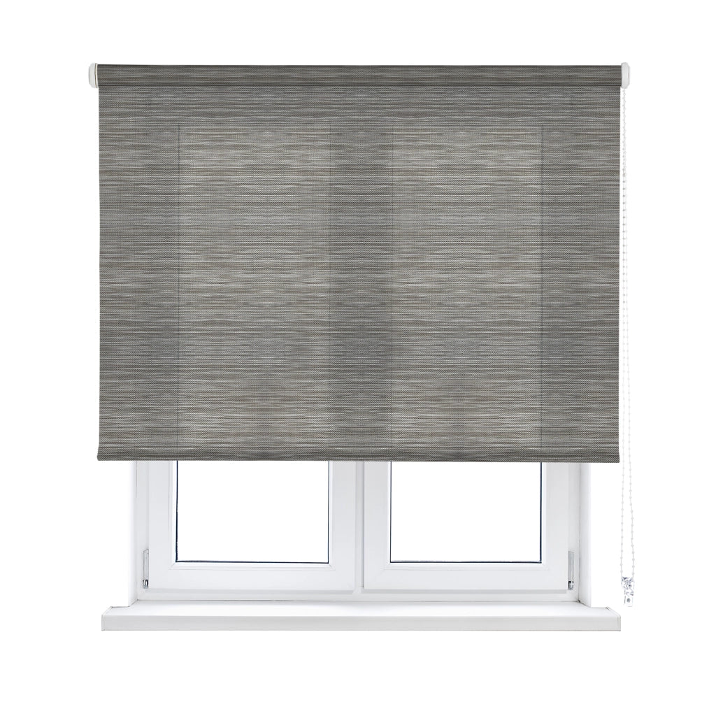 VIEWTEX Tenda a rullo Screen Coupage - 5% Grado di apertura Nero 120 x 250 cm - Made in Europe - 5 anni di Garanzia