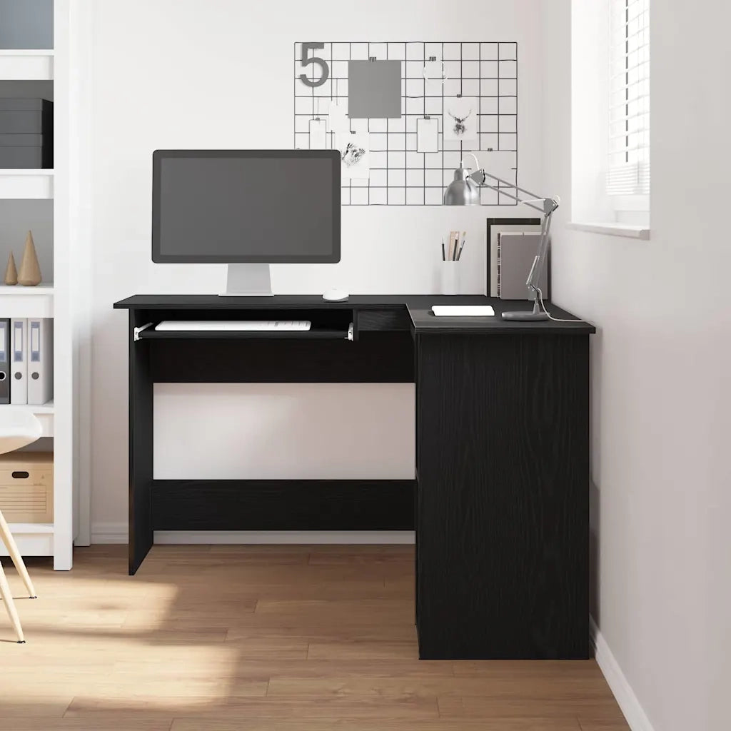 Scrivania ad angolo Rovere Nero 120 x 140 x 75 cm 862450