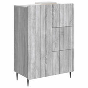 Credenza | Madia | Buffet da pranzo | Armadio da pranzo Grigio Sonoma 66 x 34,5 x 91,5 cm Legno ingegnerizzato