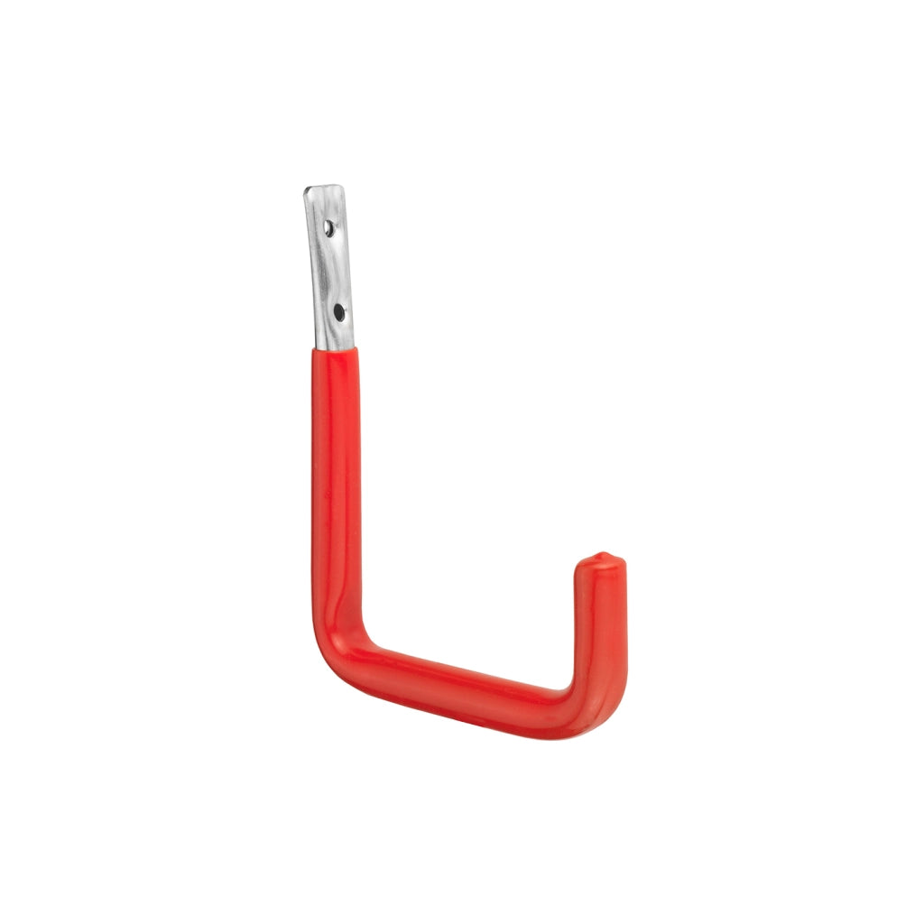 Gancio a parete zincato, rivestito 140 x 114 x 53 mm.