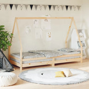 Giroletto per Bambini 90x200 cm in Legno Massello di Pinocod mxl 97431
