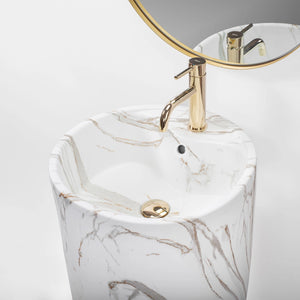 Lavabo Monolitico Rea Anya Lava Matt